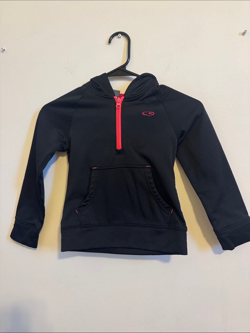 C9 by Champion Black Hoodie with Pink Trim